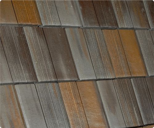 Tegola piana - WINDSOR SPLIT SHAKE : IRONWOOD - Crown Roof Tiles - in calcestruzzo / grande