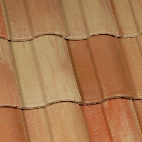 Tegola a scorrimento - IBERIA : NAVAJO BLEND - Crown Roof Tiles - in calcestruzzo