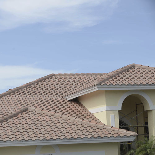 Tegola a incastro - SANIBEL : ROYAL PLUM - Crown Roof Tiles - in calcestruzzo / doppia