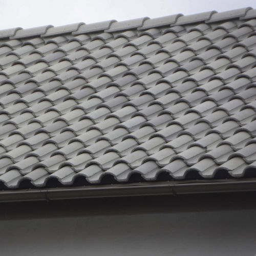 Tegola a incastro - MEDITERRANEAN : NATURE'S - Crown Roof Tiles - in calcestruzzo / verde
