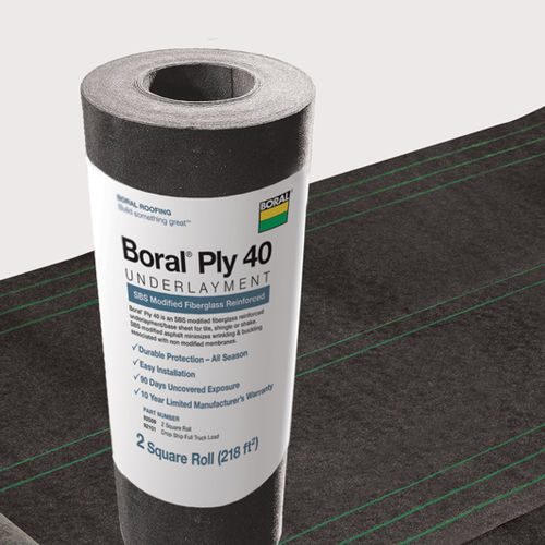 Membrana sottotegola impermeabile - BORAL® PLY 40 - ENTEGRA ROOF TILE