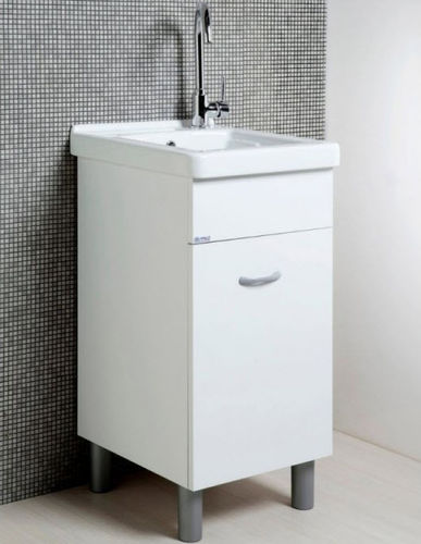 Mobile lavello in legno - ONDA-45 - LMC srl - con piedi