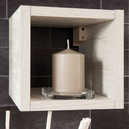 Mobile da bagno contemporaneo - UNIKA-PENSILE-GIORNO - LMC srl - in legno / da parete