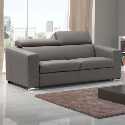 Divano letto - CABIRIA - egoitaliano - contemporaneo / in tessuto / in pelle