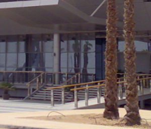 Profilato per porte in alluminio - EFP 55TB - European Facade Products - acustico / di sicurezza / a taglio termico