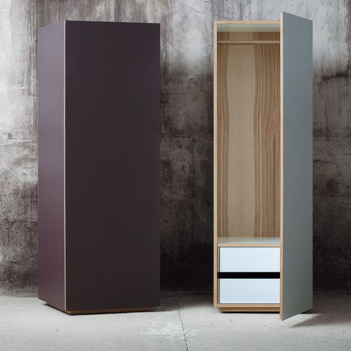 Armadio contemporaneo - M7800 - MINT Furniture - in rovere / in frassino / in noce americano