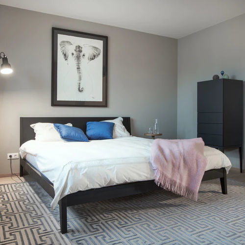 Letto matrimoniale - M190 series - MINT Furniture - contemporaneo / con testiera / in rovere