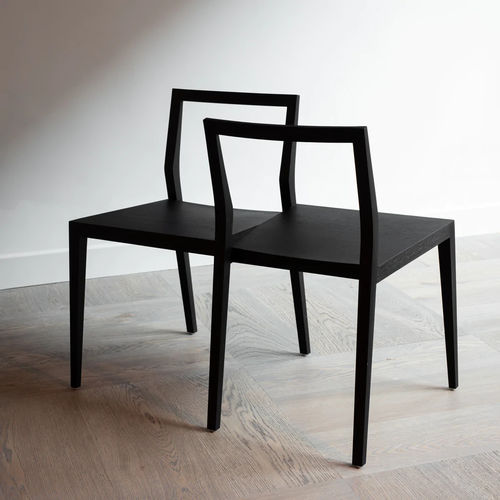 Sedia contemporanea - GHOST-w - MINT Furniture - da interno / in rovere / in frassino