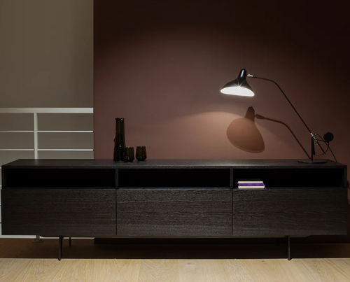 Mobile porta TV contemporaneo - TINTO - MINT Furniture - lowboard / con vano contenitore / in rovere