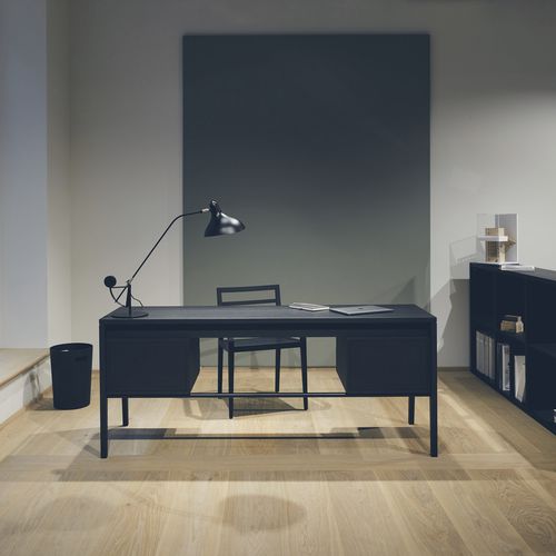Scrivania da terra - M2521 - MINT Furniture - contemporanea / in rovere / in frassino
