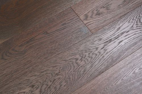 Parquet multistrato - MILLENIUM: WHITE OAK ACTIVE GOLDEN BRUSH OIL - TEKA Parquet - in rovere bianco / oliato / spazzolato