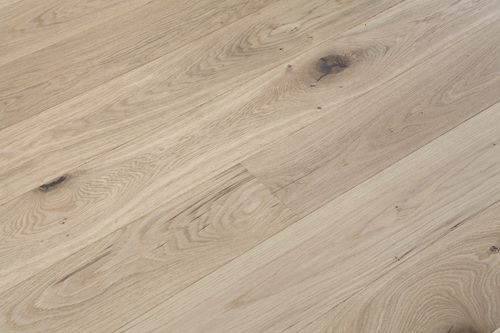 Parquet multistrato - DECK SOFT LOC: WHITE OAK ACTIVE BRUSH WHITE OIL - TEKA Parquet - in rovere bianco / oliato / spazzolato