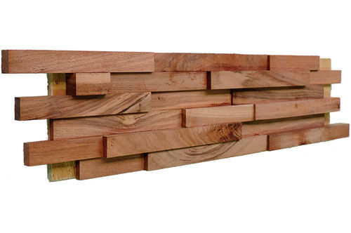 Paramento in legno - CURUPAU - INPA Parket - indoor / 3D / decorativo