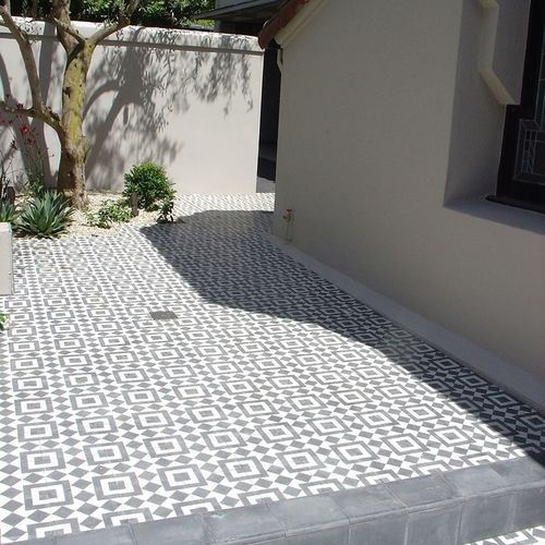 Piastrella in cemento encausto opaca - PC series - PIKARO HANDMADE TILES - da interno / da esterno / da pavimento