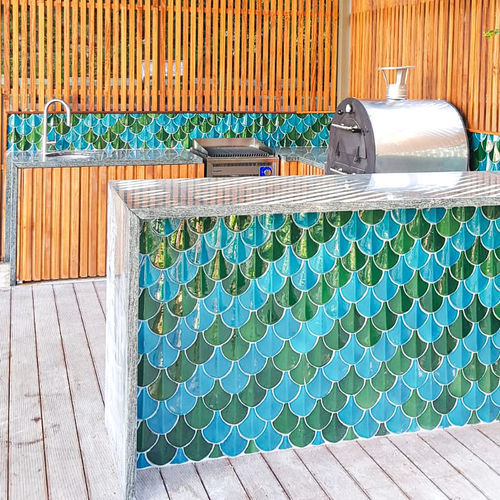 Piastrella in ceramica - ES004 - PIKARO HANDMADE TILES - lucida / da interno / da bagno