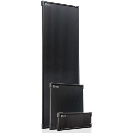 Pannello fotovoltaico a film sottile - SOLARTHIN™ SERIES - XUNZEL APPLIED SOLAR & WIND ENERGY - doppio vetro / black