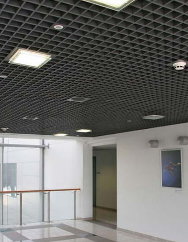 Controsoffitto in alluminio - T15 - SEMS METAL A.S - in acciaio galvanizzato / in pannelli / acustico