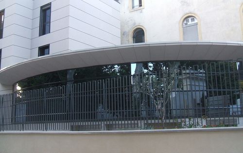 Cornicione per tetto - ACRYTHERM® - REBETON - in composito / prefabbricato / da esterno