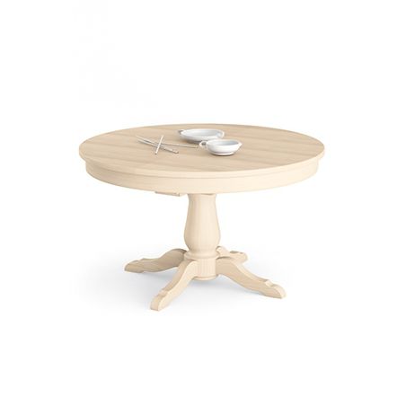 Tavolo da pranzo classico - TA1408  - Scandola - in legno massiccio / rotondo / allungabile