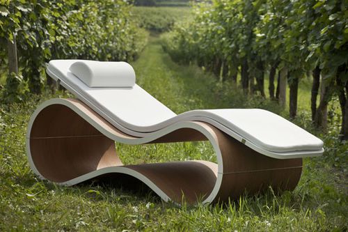 Lettino prendisole contemporaneo - MAMBA - Carmenta Wellness