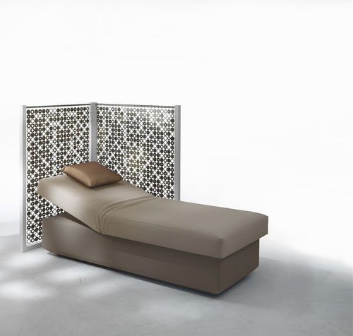 Chaise longue contemporanea - RELAX - Carmenta Wellness - in tessuto / in ecopelle / per centro benessere