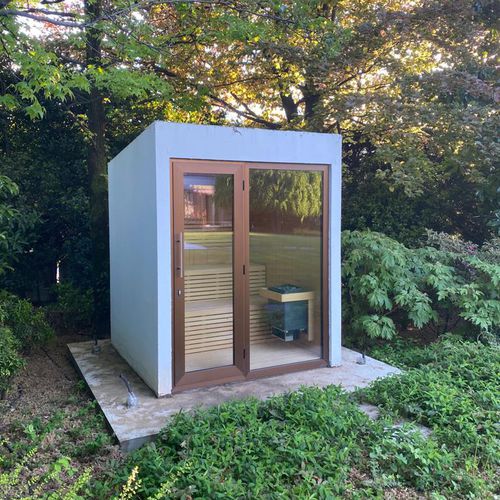 Sauna per uso residenziale - SENSATION OUTDOOR - Carmenta Wellness - in legno / per esterni
