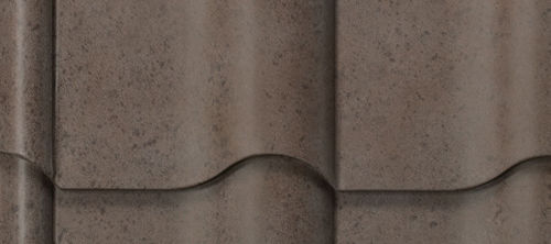 Tegola a incastro - TUSCAN STONE - MATTERHORN METAL ROOFING - in metallo / marrone / aspetto tradizionale