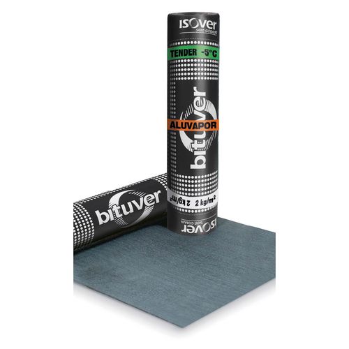 Membrana impermeabilizzante di protezione - ALUVAPOR TENDER - Bituver - per tetti / in elastomero / in alluminio