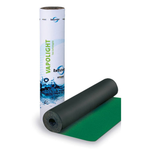 Membrana impermeabilizzante per copertura - VAPOLIGHT - Bituver - in rotoli / in poliestere / con barriera al vapore