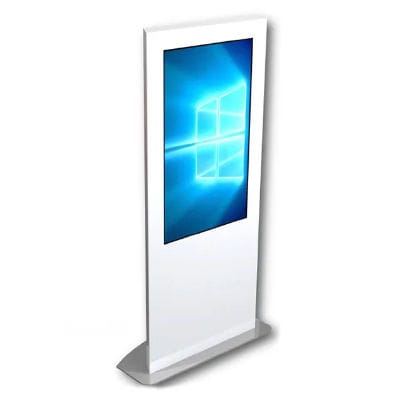 Totem di segnalazione - ST - Cube Digital Media - pubblicitario / con video monitor / digitale