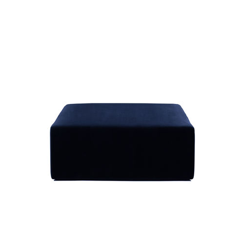 Pouf contemporaneo - WEBER - OBJEKTE UNSERER TAGE - in tessuto / blu / beige