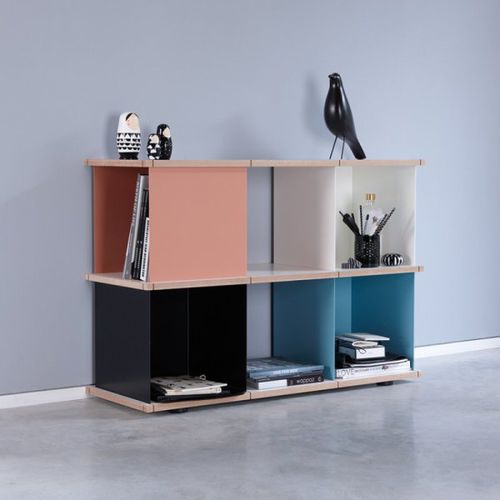 Scaffale modulare - YU SET 2 - Konstantin Slawinski - contemporaneo / in rovere / in MDF