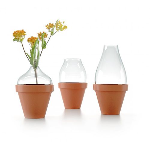Vaso contemporaneo - FLEUR  - Konstantin Slawinski - in vetro / in laterizio