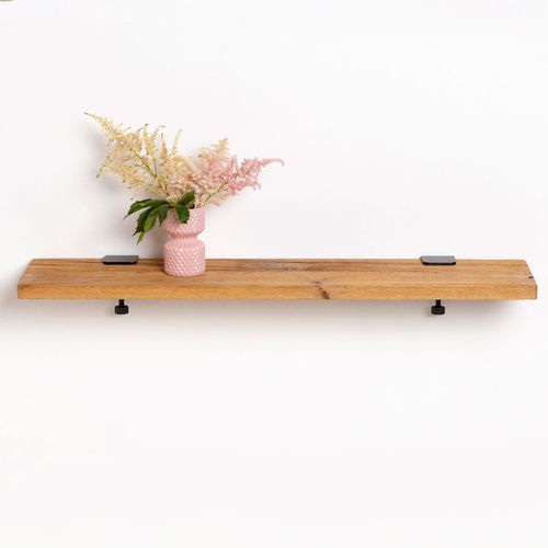 Mensola - TIPTOE - contemporaneo / in rovere / in acciaio con rivestimento a polvere