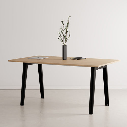 Tavolo da riunione contemporaneo - MODERN - TIPTOE - in rovere / in plastica riciclata / con supporto in acciaio termolaccato