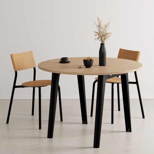 Tavolo contemporaneo - MODERN - TIPTOE - in quercia naturale / in pino / in plastica riciclata