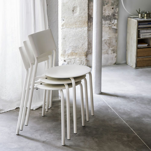 Sedia contemporanea - SSDR  - TIPTOE - da interno / in polipropilene / in plastica riciclata