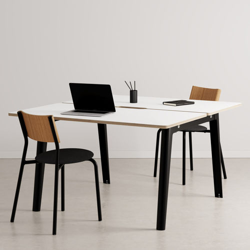 Scrivania da terra - MODERN - TIPTOE - da 2 persone / contemporanea / in betulla