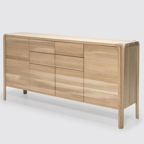 Credenza contemporanea - PRIMUM - MS&WOOD - in rovere / in legno massiccio / in frassino