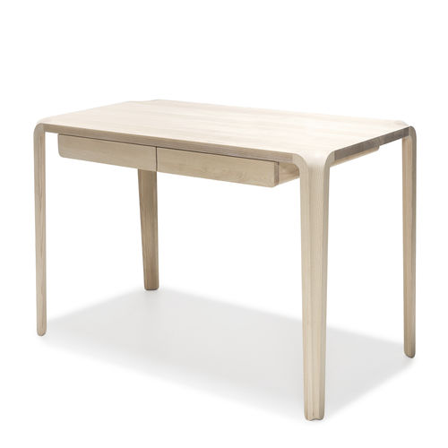 Scrivania contemporanea - PRIMUM - MS&WOOD - in rovere / in legno massiccio / in frassino