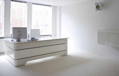 Scrivania direzionale - 20 - RKNL - contemporanea / in MDF laccato / contract