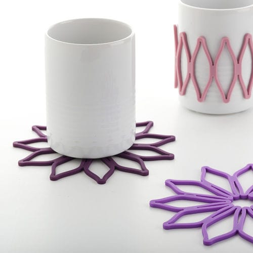 Sottobicchiere in silicone - BLOOM - TOAST