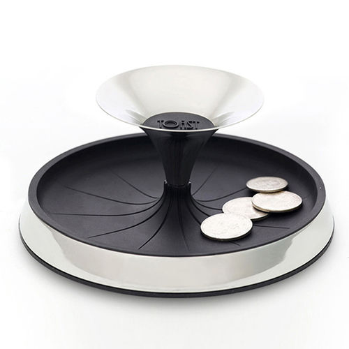Svuotatasche in elastomero - WISH TRAY - TOAST - in acciaio inossidabile