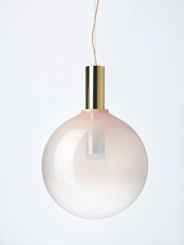 Lampada a sospensione - PHENOMENA : PINK - BOMMA - in vetro / contemporanea / con cavo