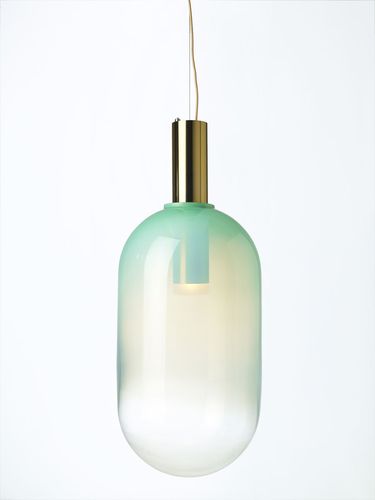Lampada a sospensione - PHENOMENA : MINT - BOMMA - in vetro / in ottone / contemporanea