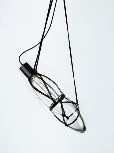 Lampada a sospensione - SHIBARI 1 - BOMMA - in vetro / in corda / contemporanea