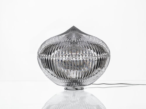Lampada da tavolo - NUT - BOMMA - in cristallo / design originale / con cavo