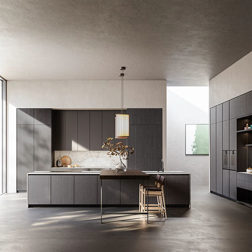 Cucina contemporanea - XILA - Boffi - in vetro / in alluminio / in composito