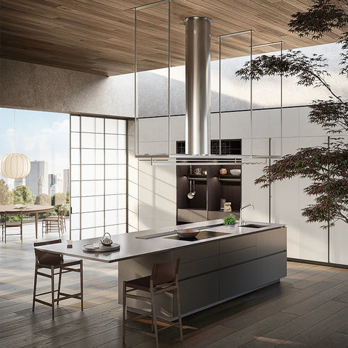 Cucina contemporanea - K14 - Boffi - in legno / in marmo / in granito