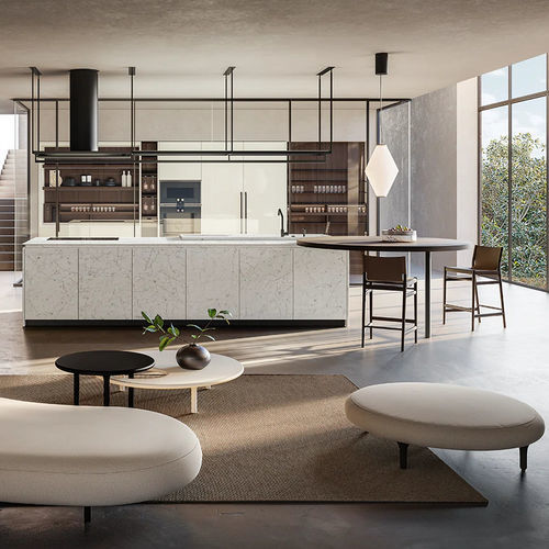 Cucina contemporanea - APR 60 - Boffi - in legno / in vetro / in marmo